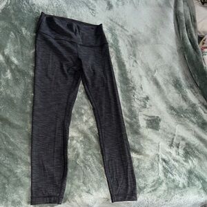 Lululemon athletica Heather Charcoal High-Rise Leggings